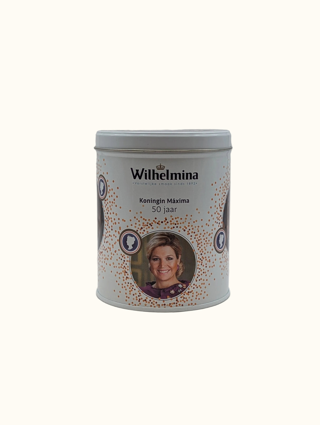 Wilhelmina Peppermints in Colour Tin 500g