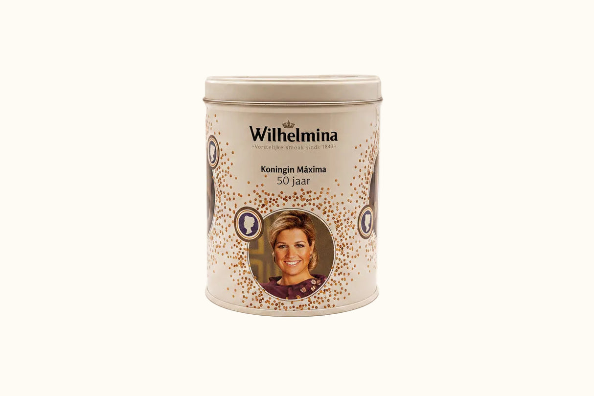 Wilhelmina Peppermints in Colour Tin 500g