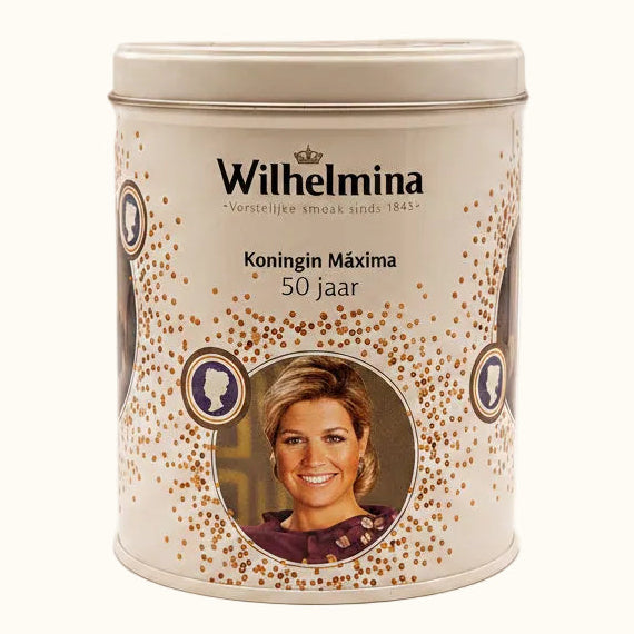 Wilhelmina Peppermints in Colour Tin 500g