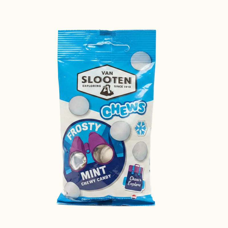 Van Slooten Frosty Mint Chews Gluten Free 60g
