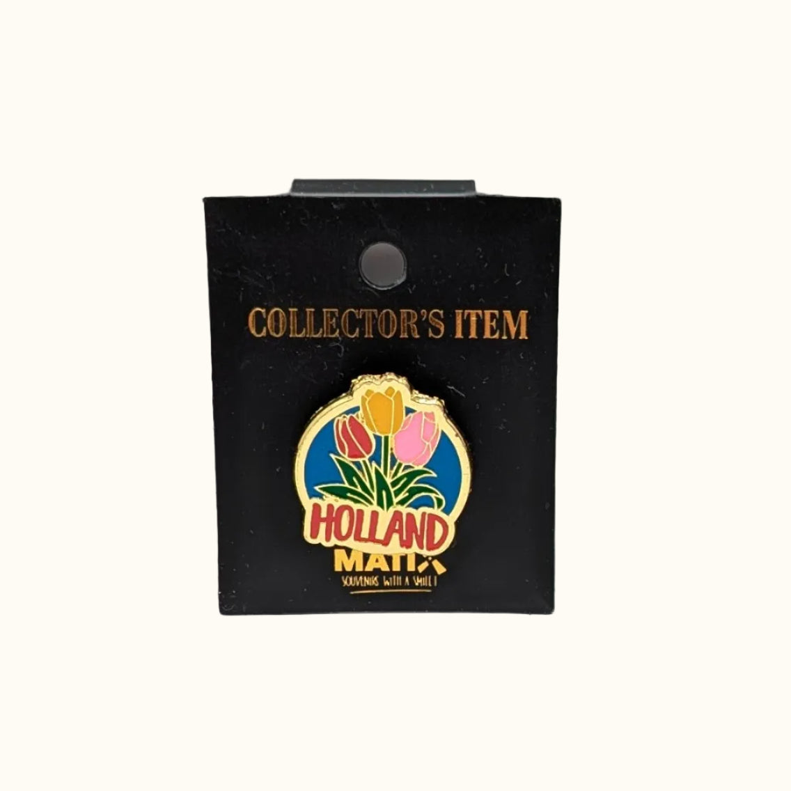 Pin Gold Tulips Holland