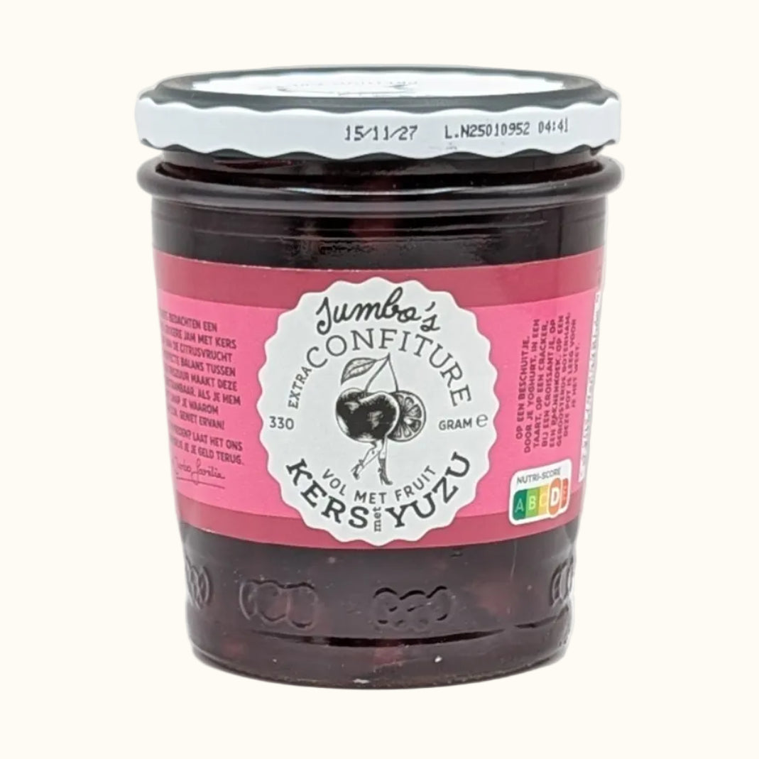 Jumbo's Cherry Yuzu Jam 330g