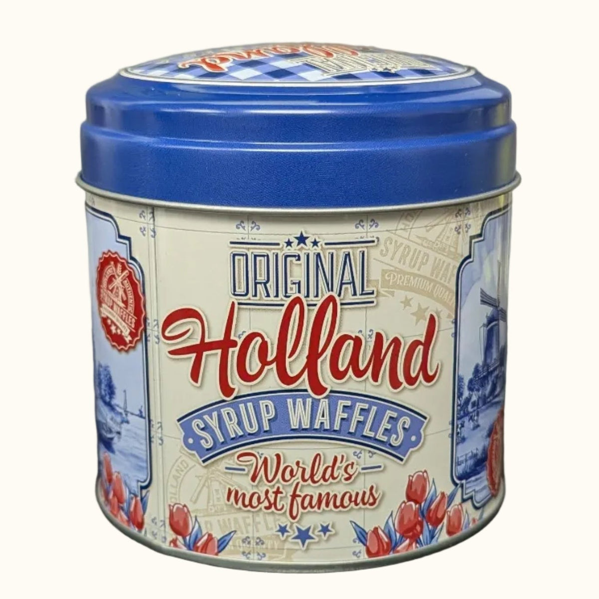 Tin Delft Blue/Red Holland