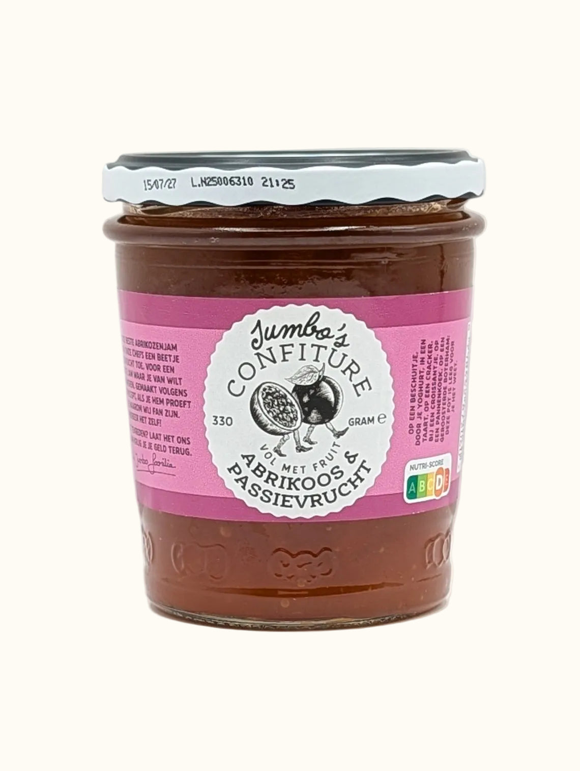 Jumbo's Apricot Passionfruit Jam 330g