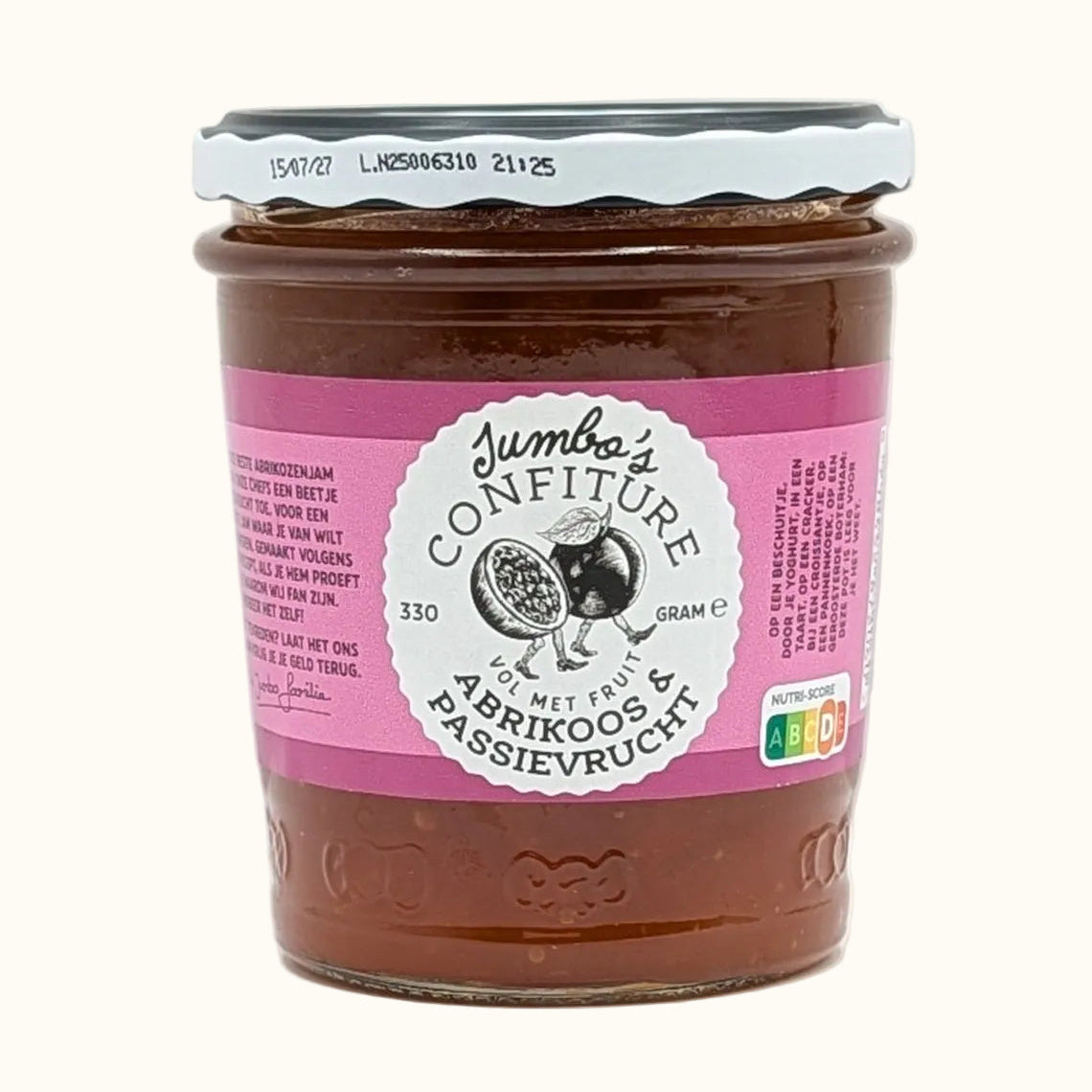 Jumbo's Apricot Passionfruit Jam 330g