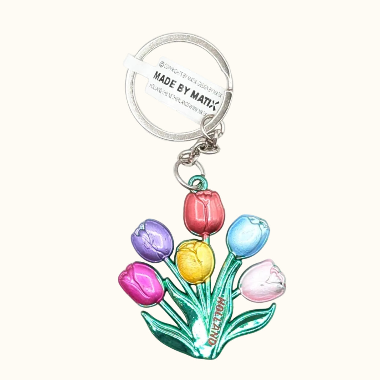 Keychain Bunch Of Tulips Holland
