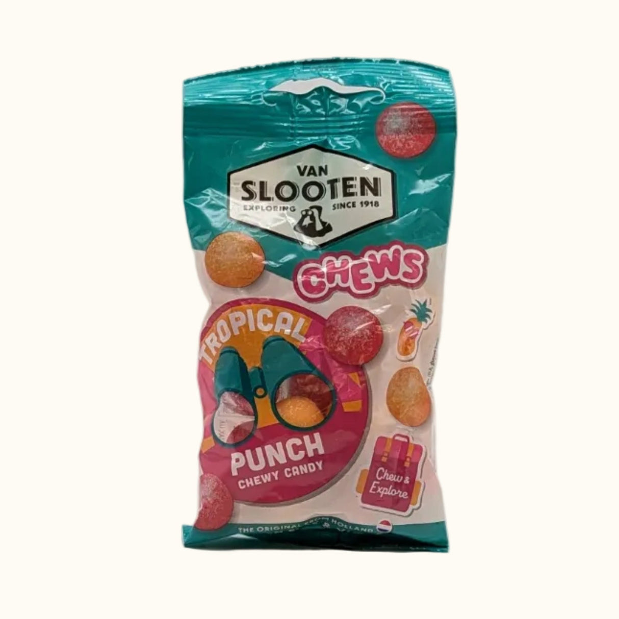 Van Slooten Tropical Chews Gluten Free 60g