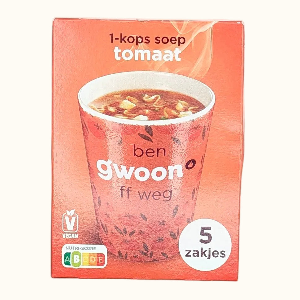 Gwoon Cup Of Soup Tomato 5 Pack
