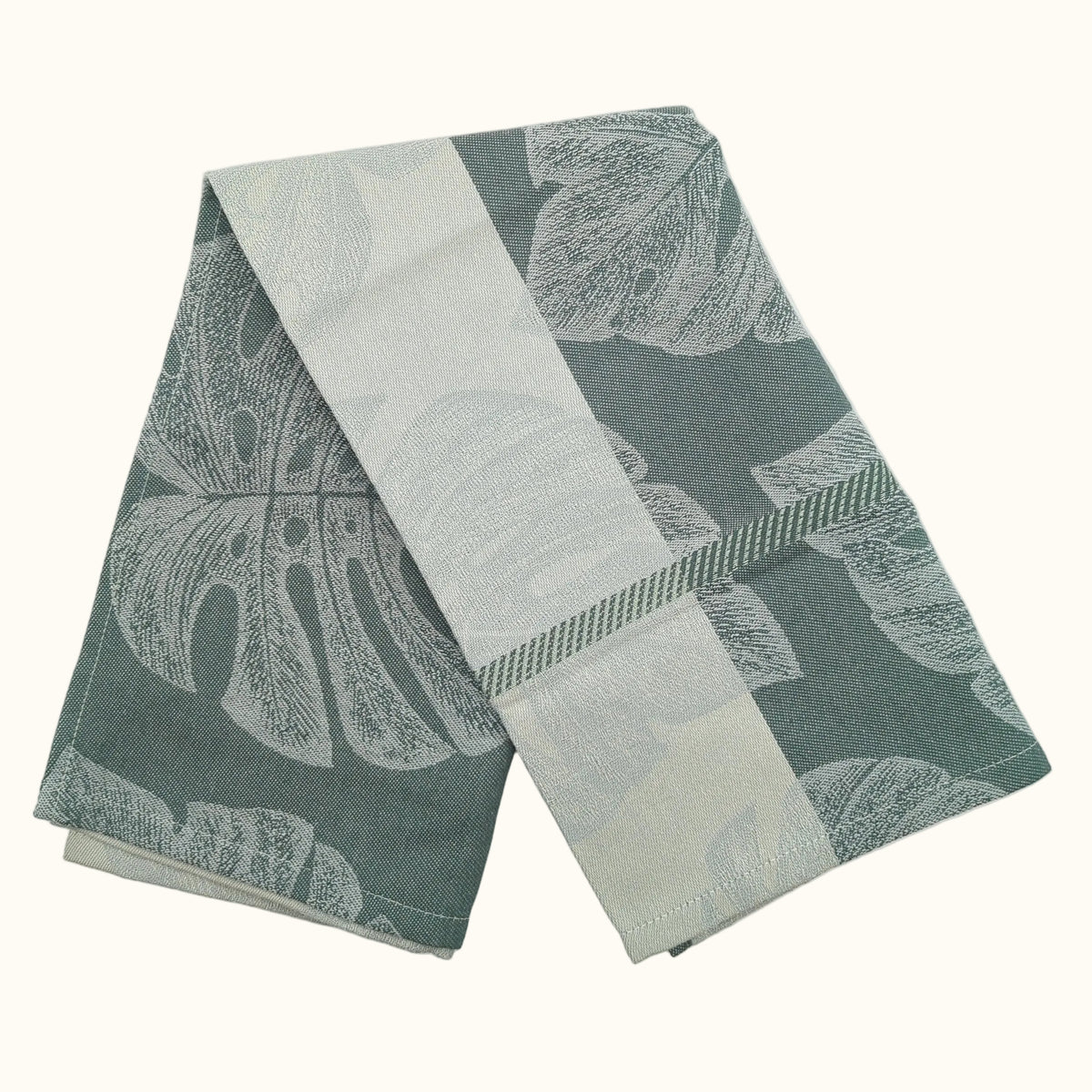 DDDDD Leaf Green Tea Towel 60x65cm