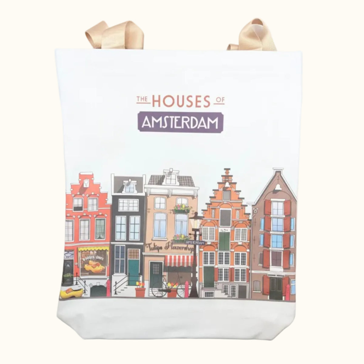 Bag Amsterdam Houses 33x40cm