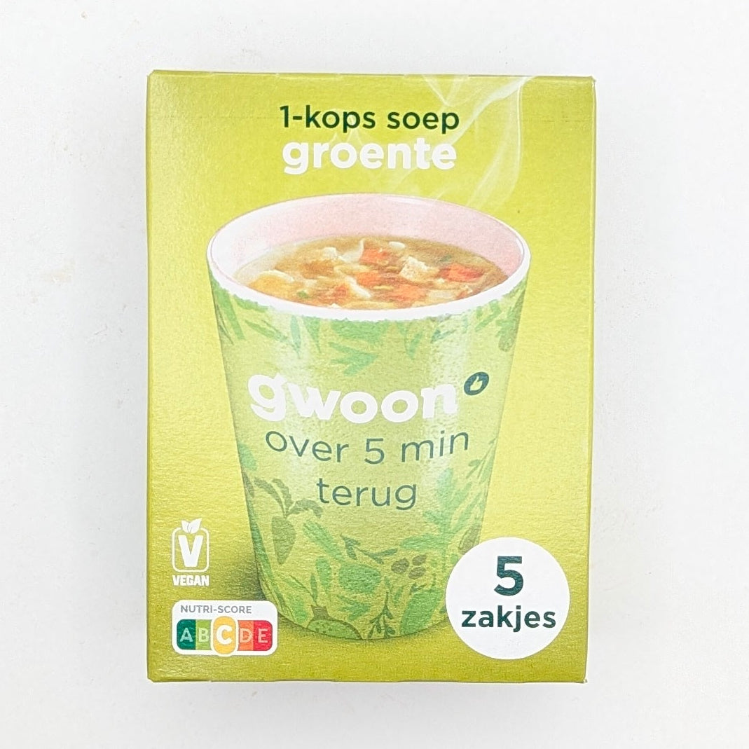 Gwoon Cup Of Soup Tomato 5 Pack