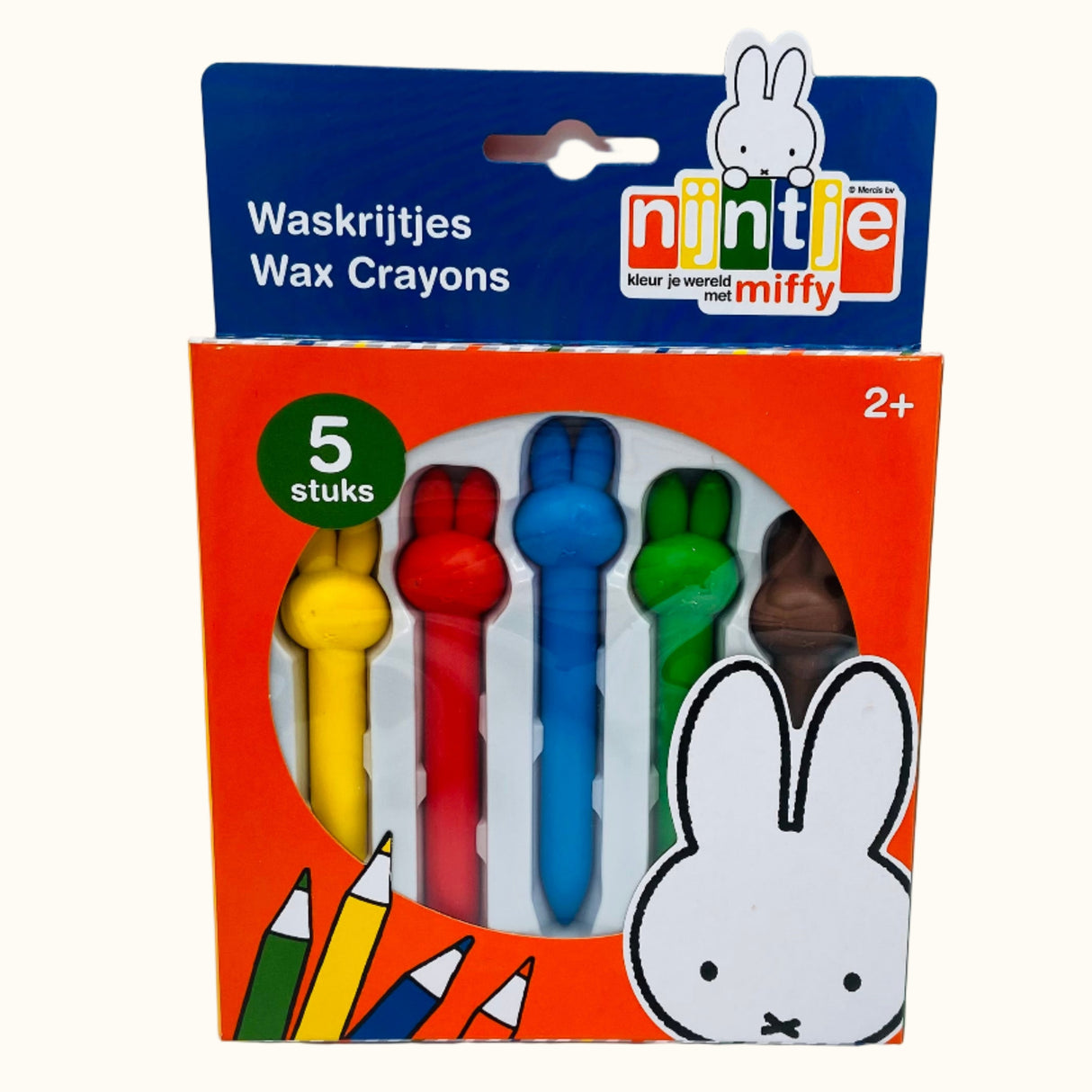 Wax Crayons Miffy β Set of 5
