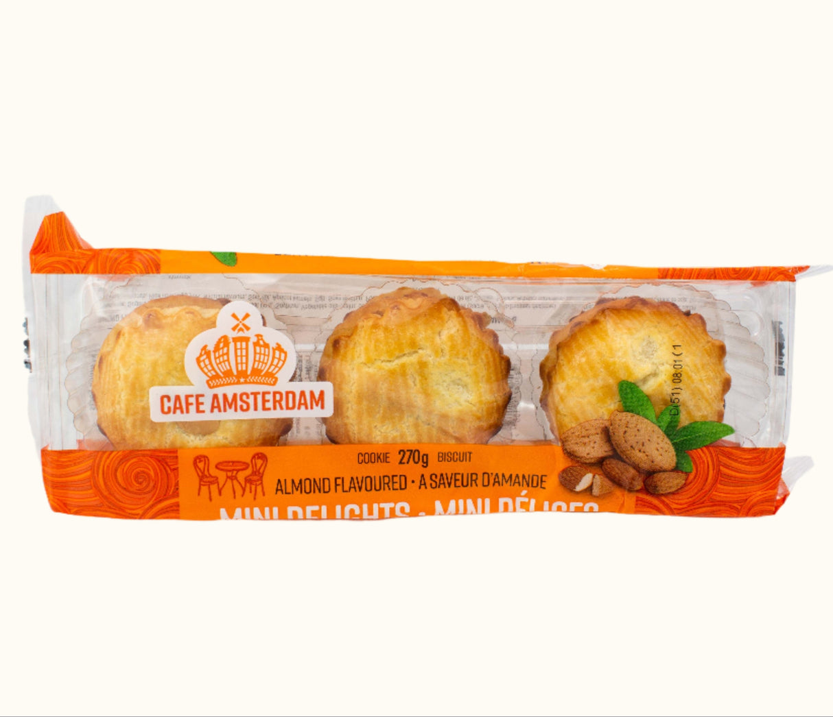 Mini-délices aux amandes Café Amsterdam 270 g