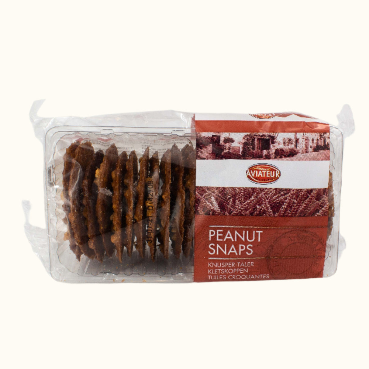 Aviateur Peanut Snaps 175g