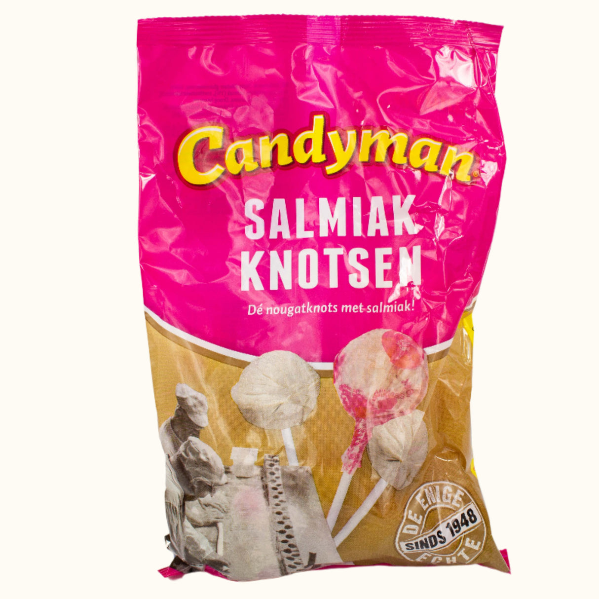 Candyman Salmiak Knotsen 125g