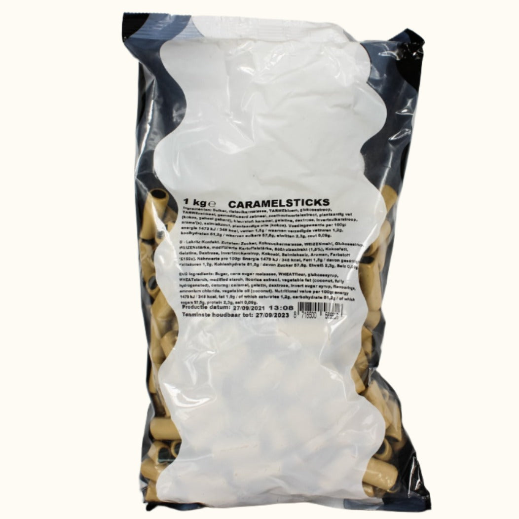 Bâtonnets de caramel à la réglisse hollandaise Sachet 1kg