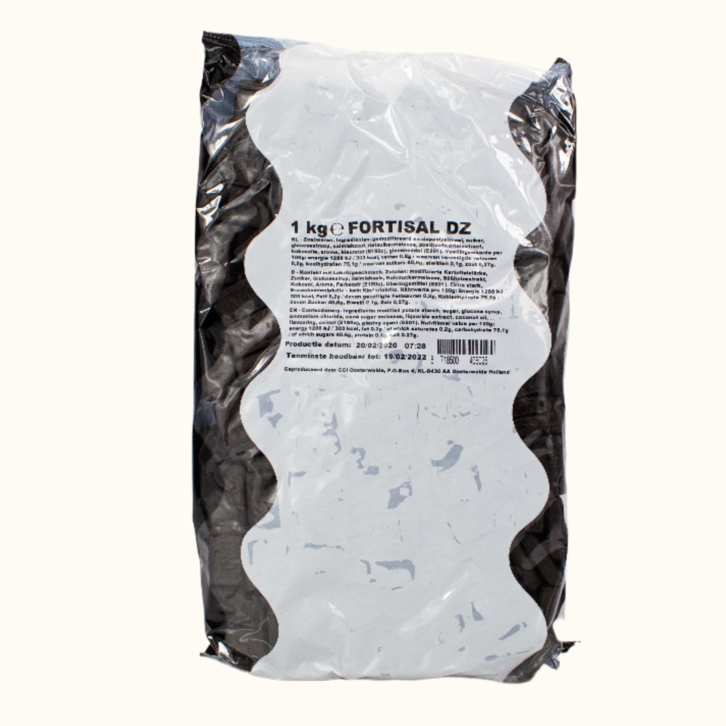 Réglisse Fortisal Hollandaise Sachet 1kg