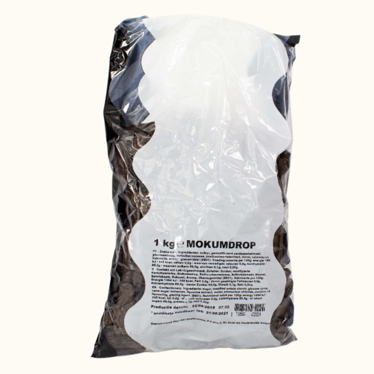 Nederlandse drop Mokum zak 1 kg