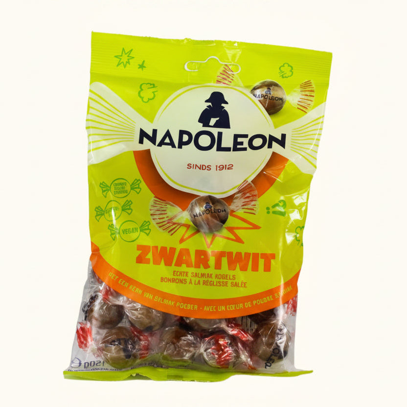 Napoleon Salmiak Black White 225g