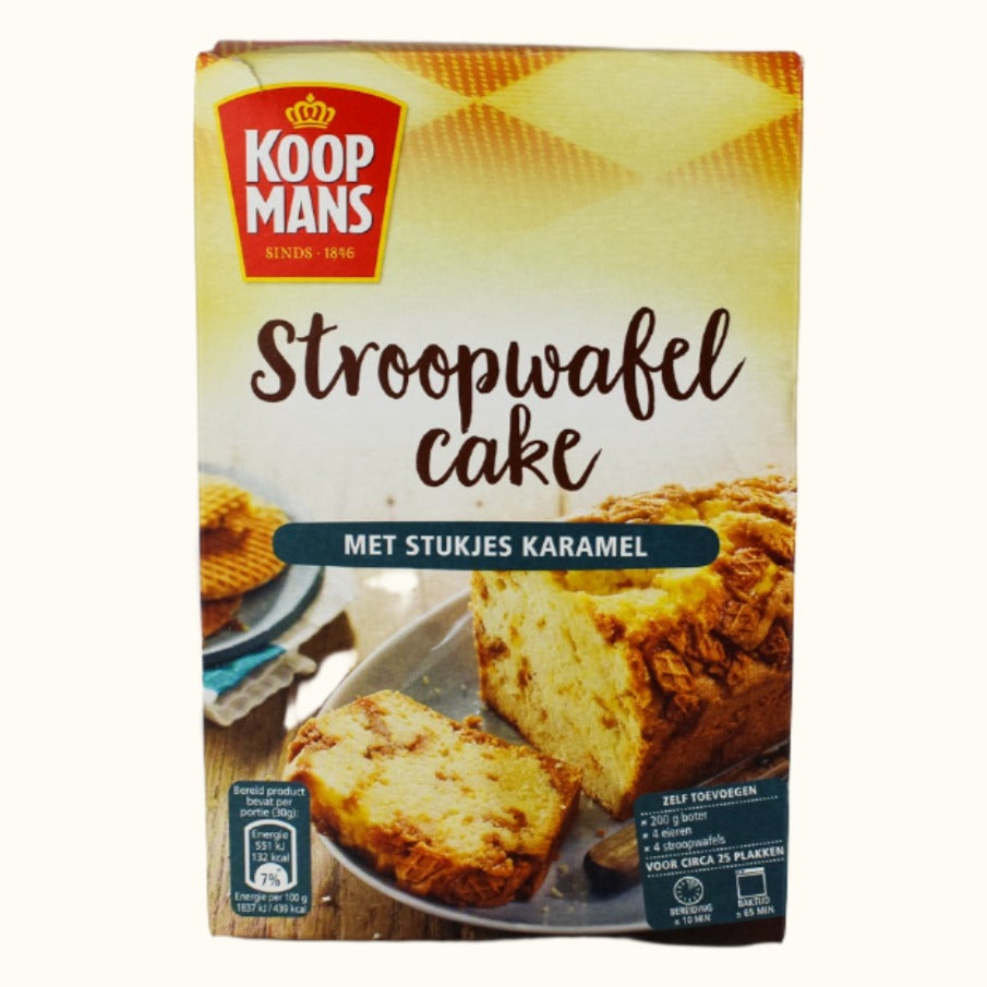 Gâteau stroopwafel Koopmans