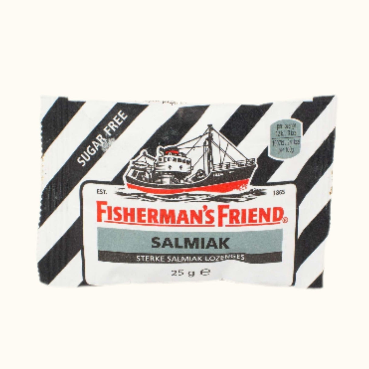 Fishermans Friend Original Extra Strong Salmiak 25g