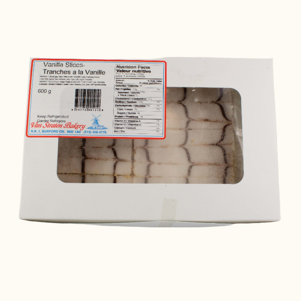 Van Straten Vanilleschijfjes 600g