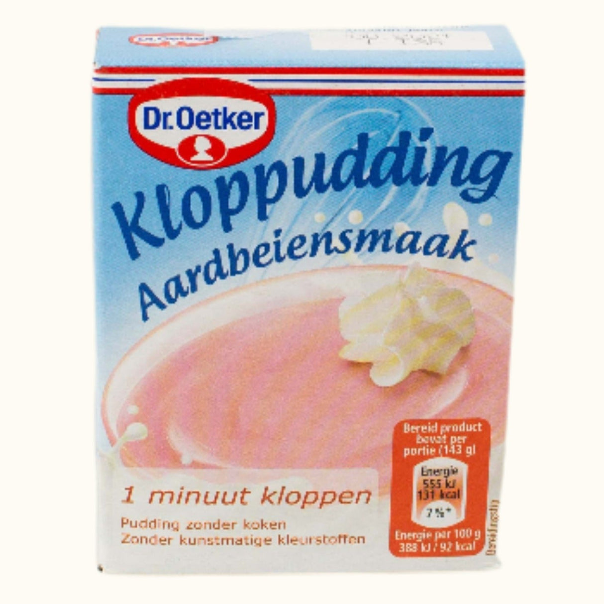 Pouding fouetté à la fraise Dr Oetker 74 g