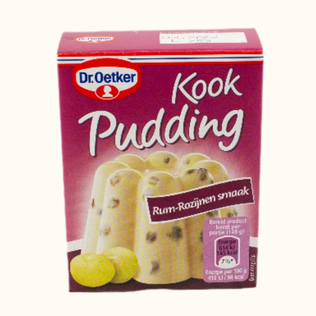 Dr Oetker Pudding Rhum Raisins