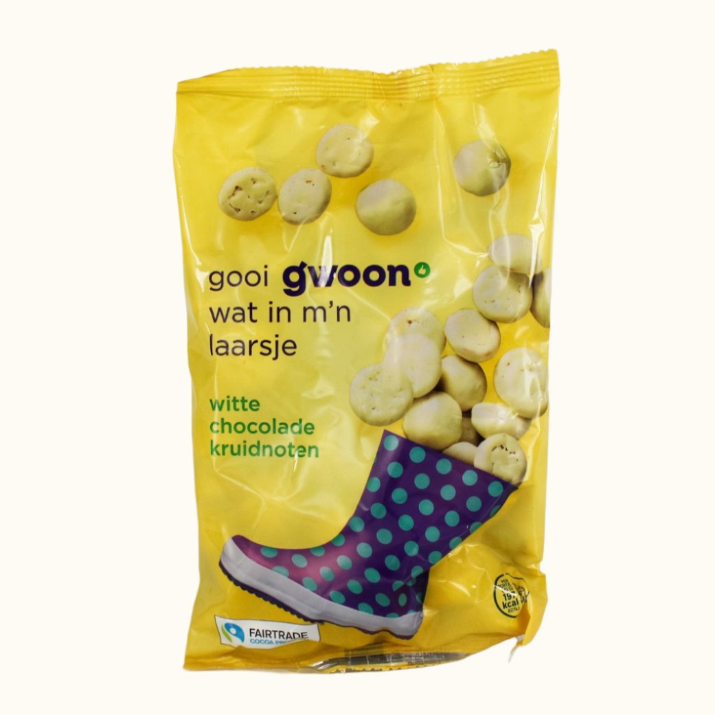 Gwoon Chocolate Kruidnoten White 300g
