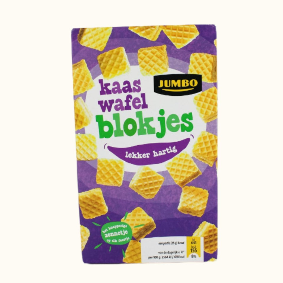 Blocs de gaufres au fromage géants