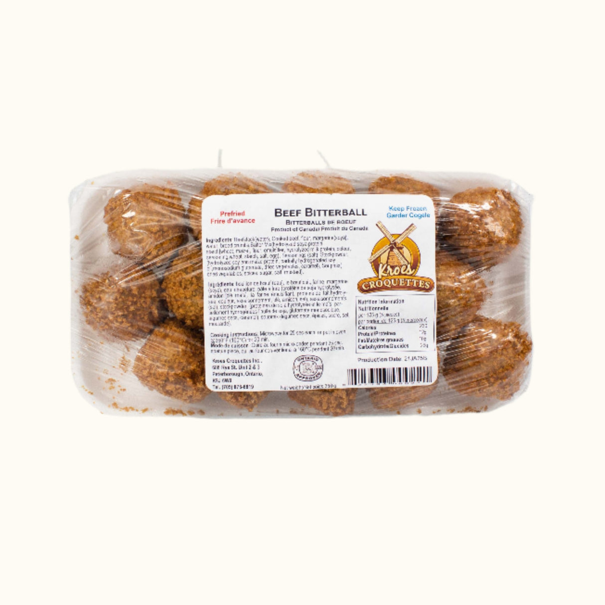 Kroes Rundvleesbitterballen 15st 350g