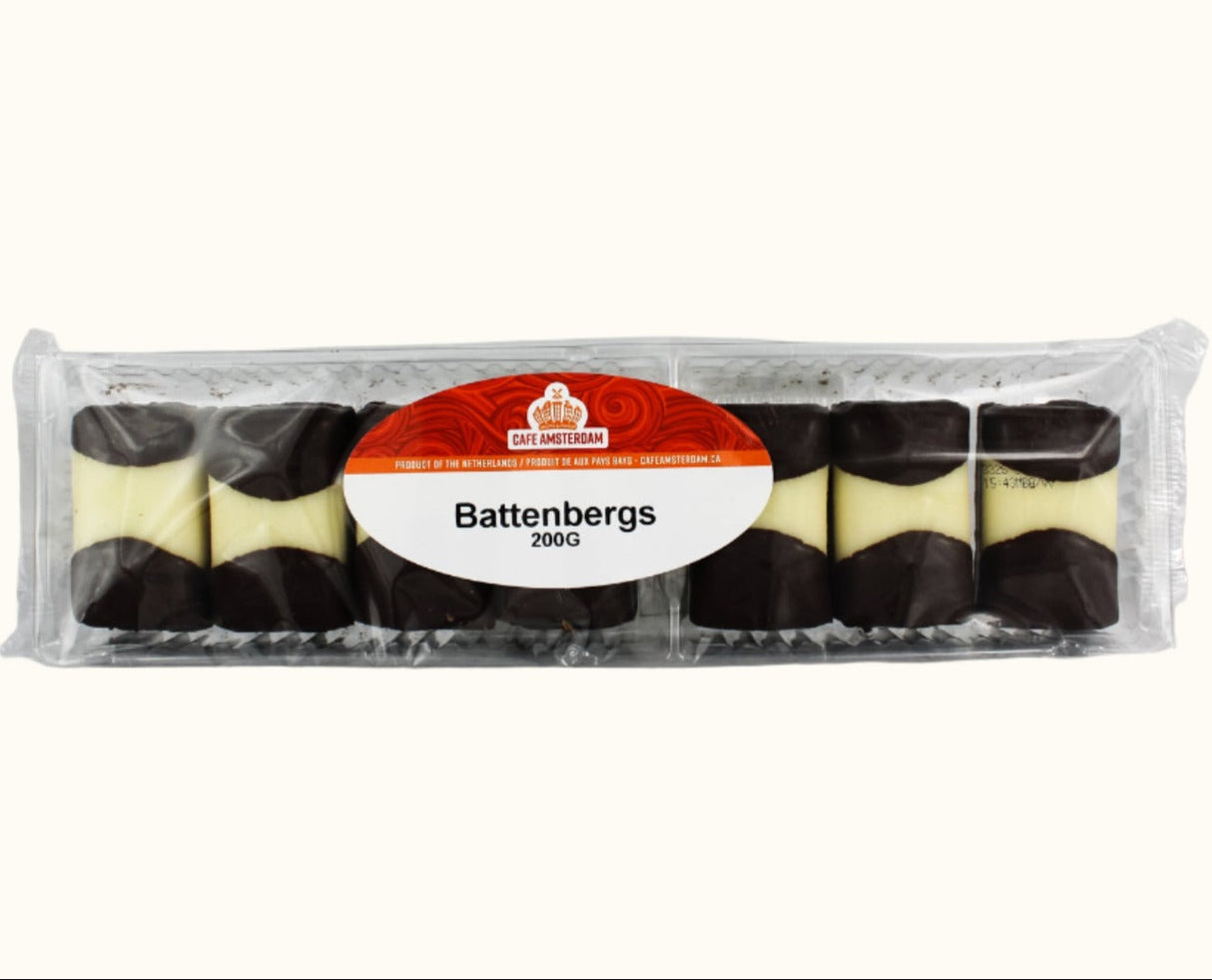 Cafe Amsterdam Battenbergs (Mergpijpjes) 200g