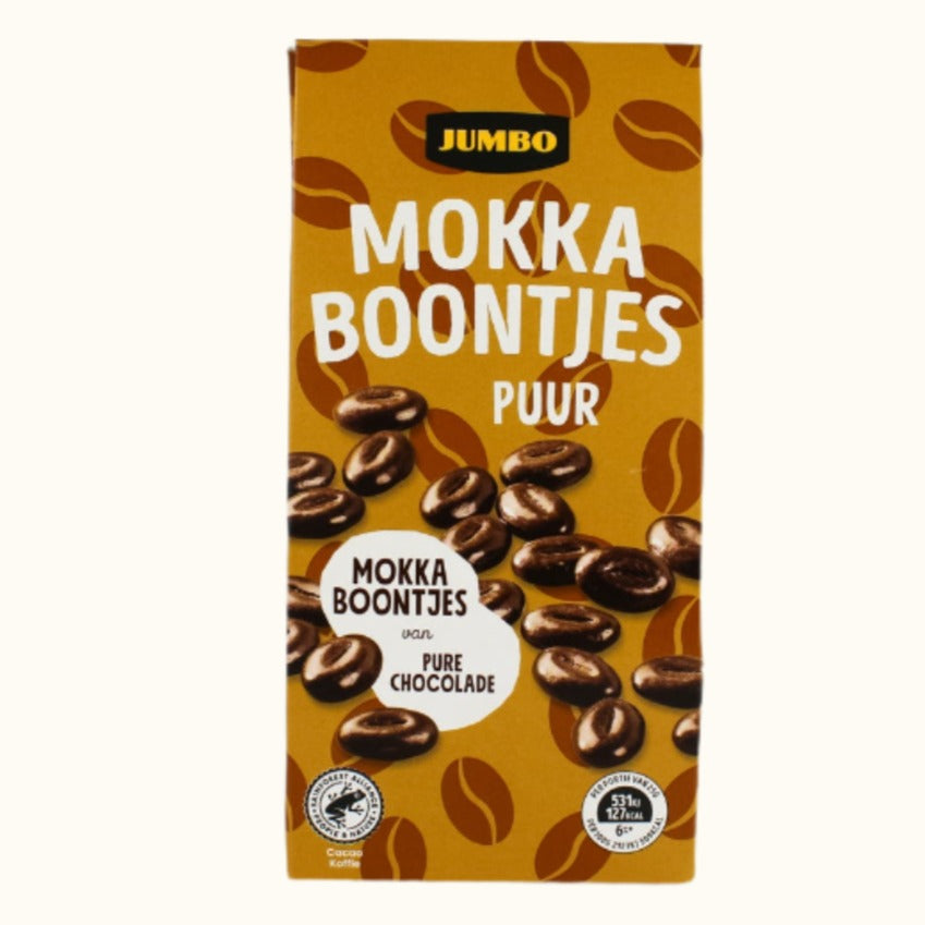 Grains de café enrobés de chocolat géant