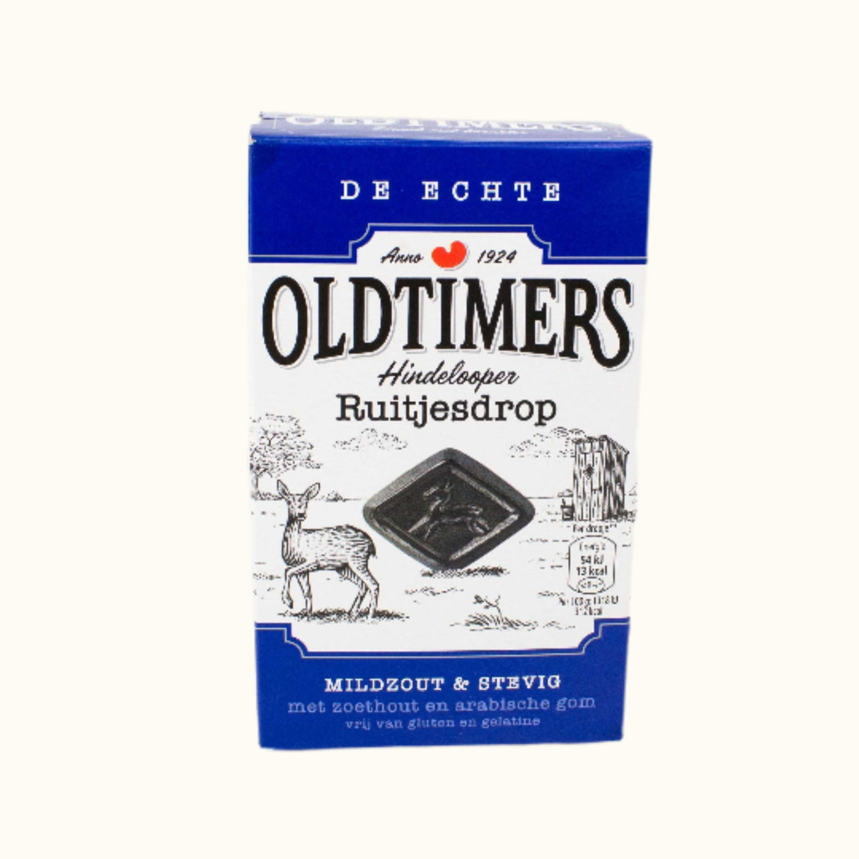 Oldtimers Deer Diamonds Liquorice Box 225g