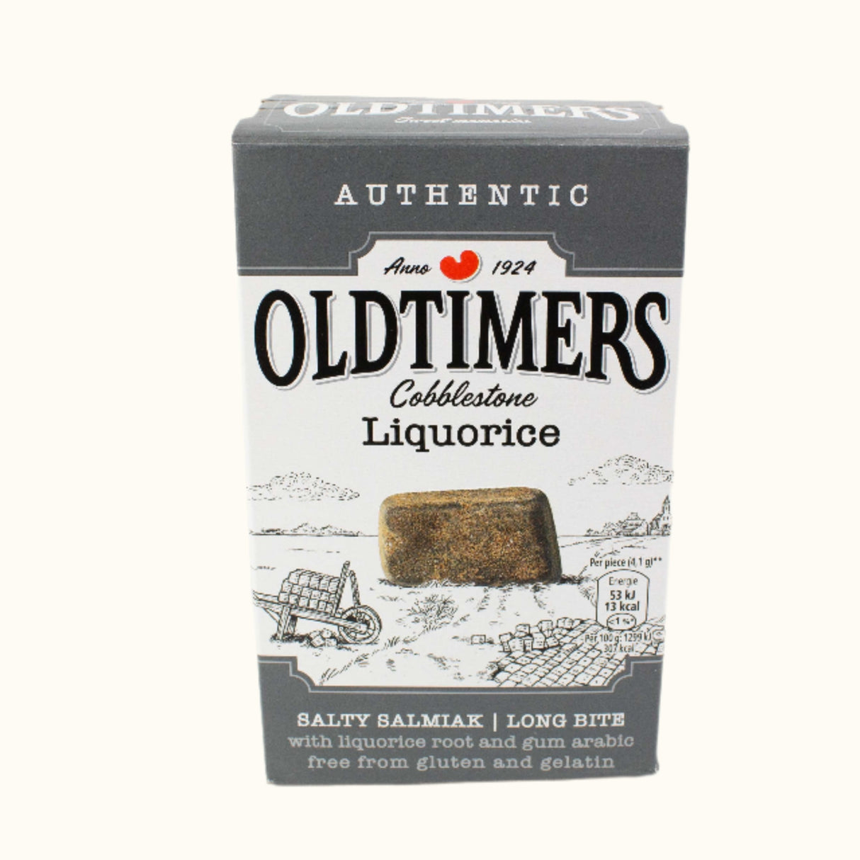 Oldtimers Cobblestone Liquorice Box 225g