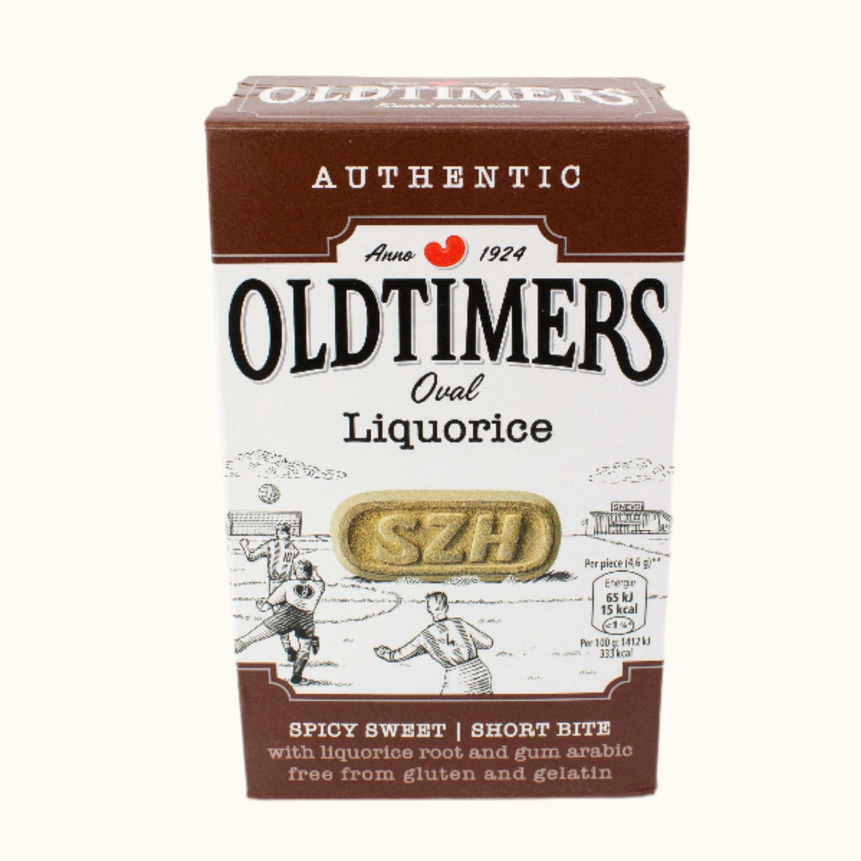 Oldtimers Oval Liquorice Box 235g