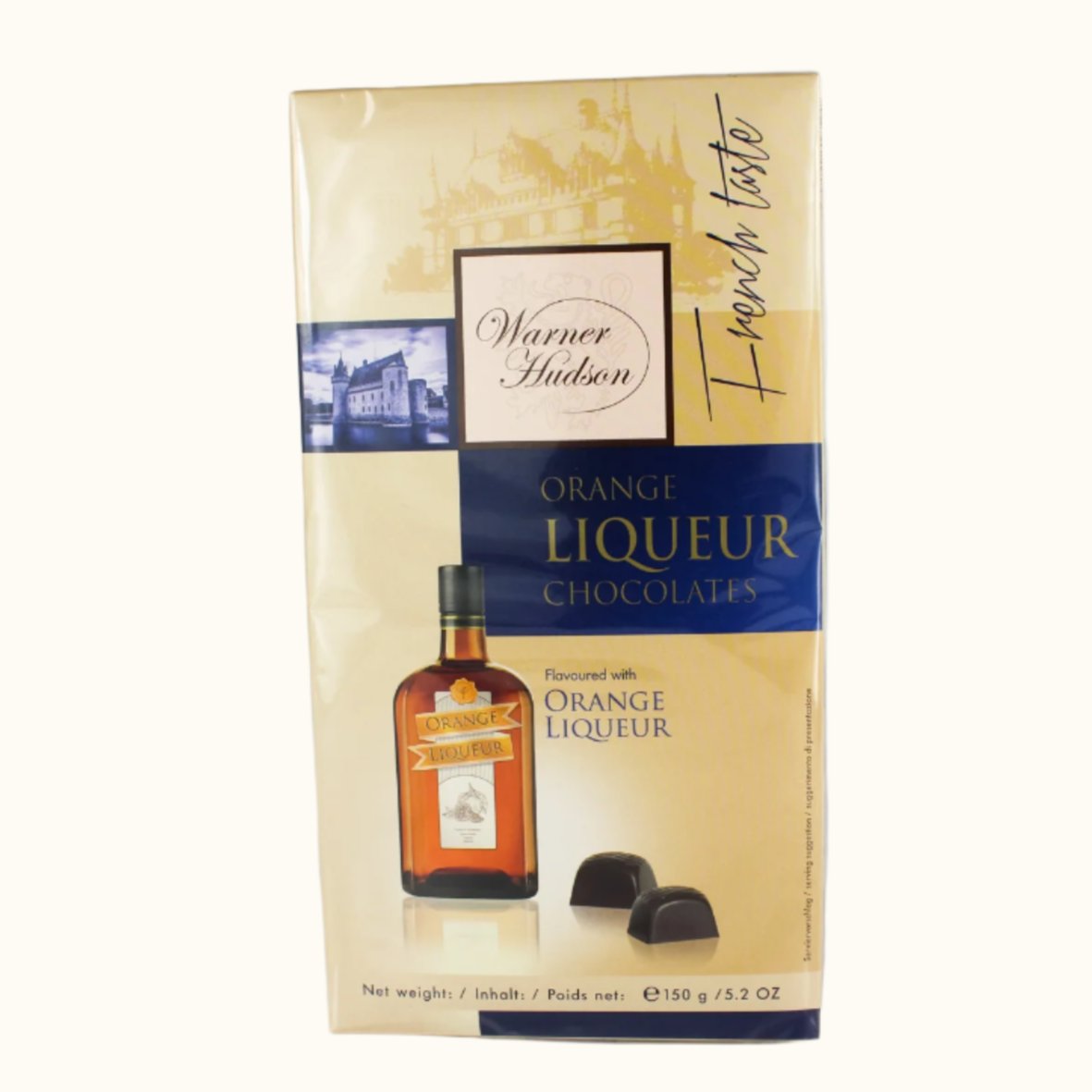 Warner Hudson Orange Liqueur Chocolate 150g