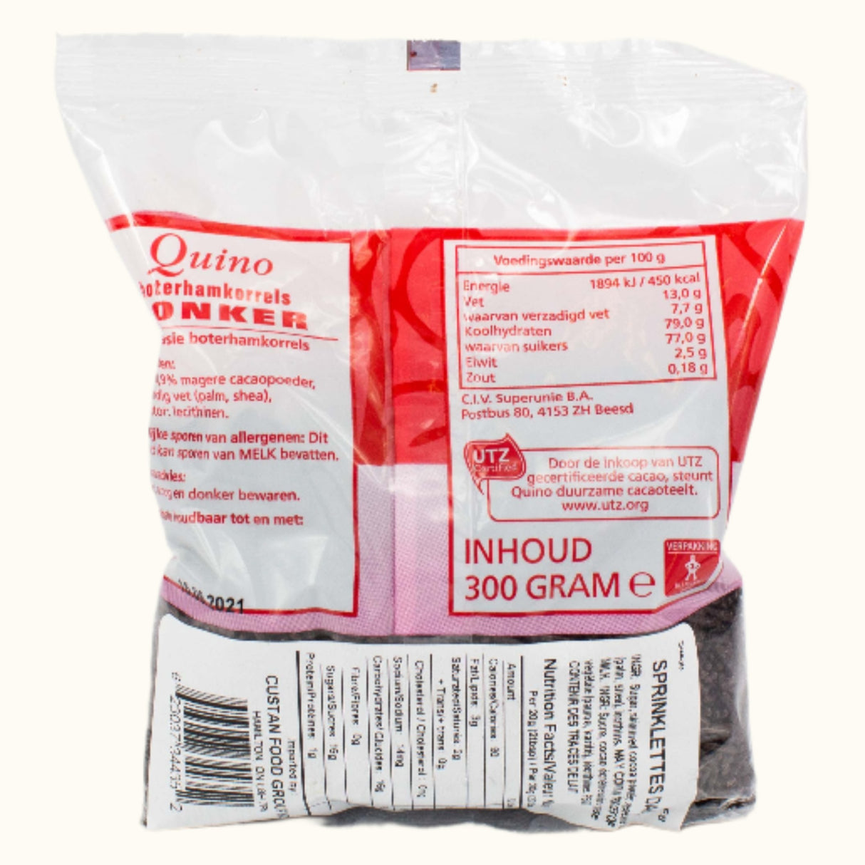 Quino Sprinkles Dark 300g