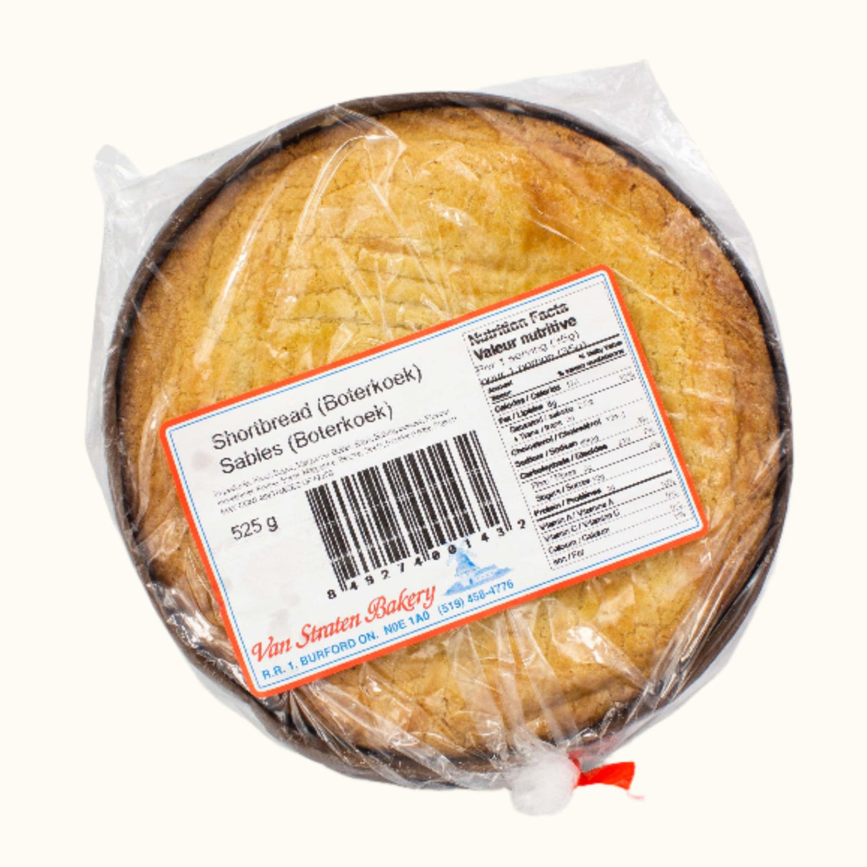 Van Straten Bakkerij Zandkoekjes 525g