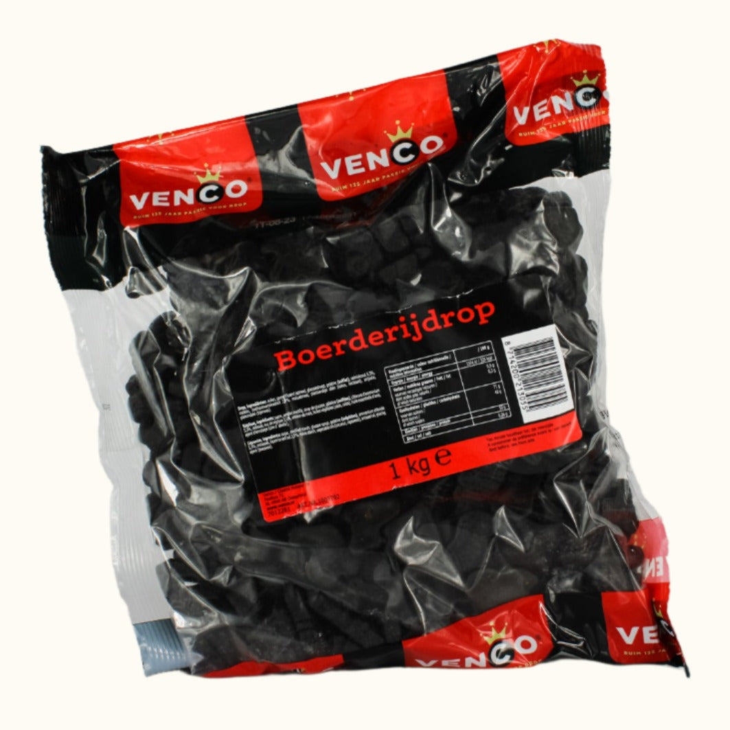 Venco Farm Réglisse Sac 1kg (Boerderij Drop)