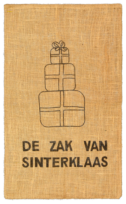 Jute zak 86x51 Sinterklaas