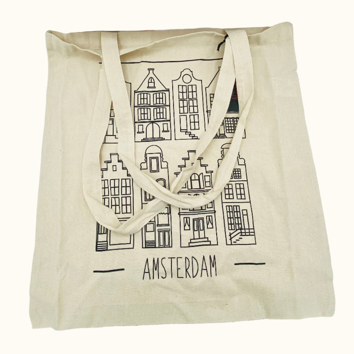 Sac en toile Maisons d'Amsterdam