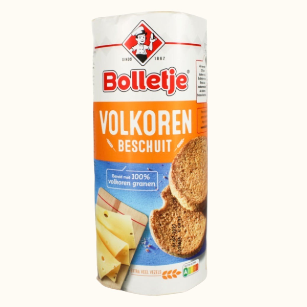 Bolletje Rusk Whole Wheat 155g