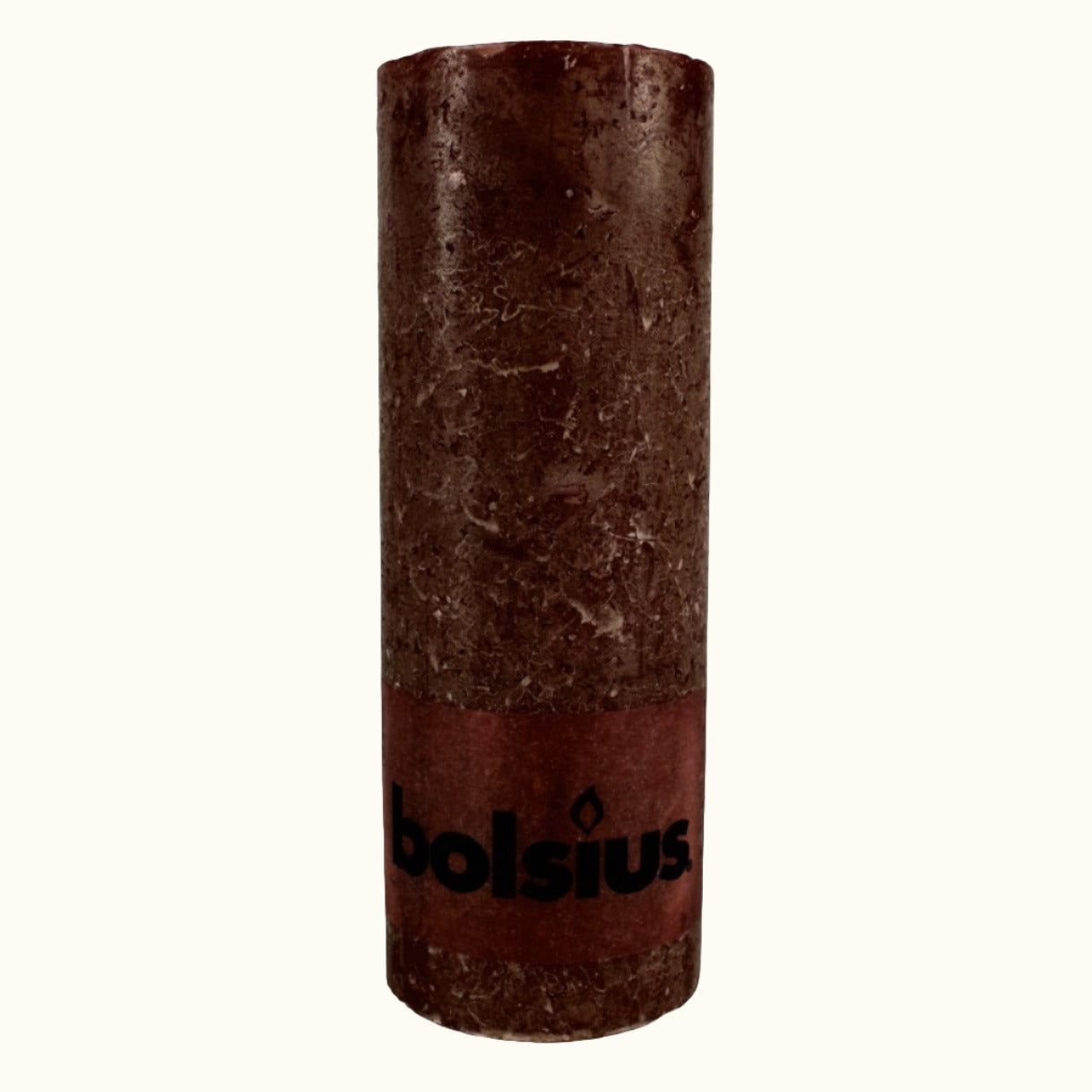 Bolsius Rustic Candle Dark Brown 19cm