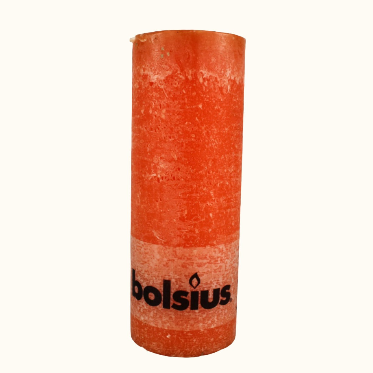 Bolsius Rustic Candle Orange 19cm