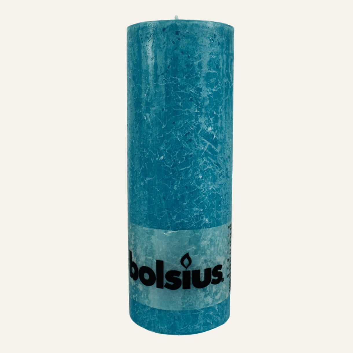 Bolsius Rustic Candle Sea Blue 19cm