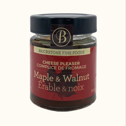 Brickstone Fine Foods Maple Syrup & Walnut Confit 150g