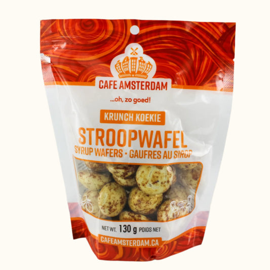 Cafe Amsterdam Krunch Koekie Syrup Waffle Flavour 130g