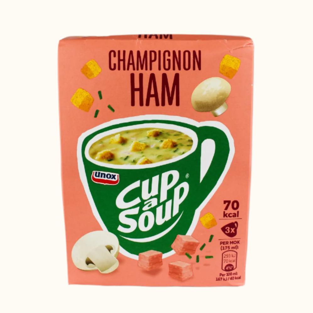 Unox Cup A Soup Mushroom Ham 48g