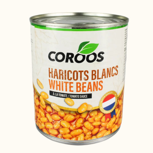 Coroos Baked White Beans In Tomato Sauce 800g